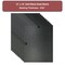 Black Cardboard Hanger Back for Picture Frames, Artwork, and DIY Projects (10 Pack)